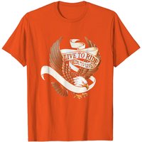 T-shirt pour hommes Twisted Sister Ride To Live Live To Ride