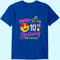 T-Shirt OMG C'est Mon 10e Anniversaire pour Hommes