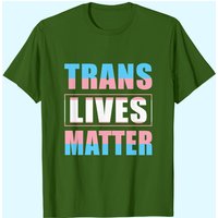 T-Shirt pour hommes Trans Lives Matter