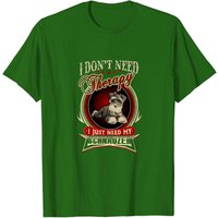T-shirt Schnauzer Just Need My Schnauzer pour hommes — T-shirts pour hommes