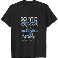 T-shirt Biker pour Grands-Pères qui Aiment les Motos — T-shirts pour hommes