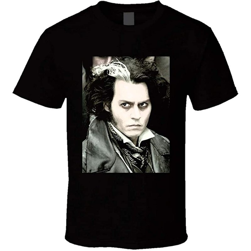 T-shirt Sweeney Todd Johnny Depp Le Barbier Diabolique pour hommes — T-shirts pour hommes