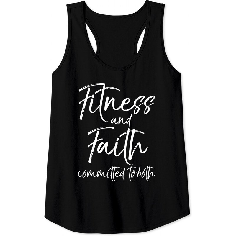 Débardeur Christian Workout Quote Foi et Fitness pour Hommes — T-shirts pour hommes