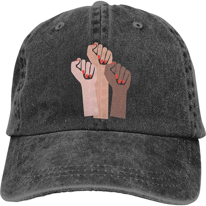 Beautiful Feminist Posters Denim Cowboy Cap — Baseball Cap