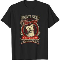 Pitbull Don't Need Therapy Just Need Pitbull Men's T-Shirt — Mens T Shirts