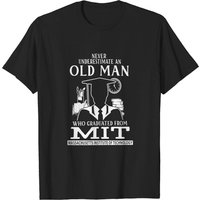 T-shirt pour hommes Old Man Graduated from MIT