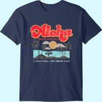 T-Shirt Aloha Hawaii Vintage Hawaiian pour hommes — T-shirts pour hommes