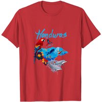 Honduras Map T-Shirt for Men