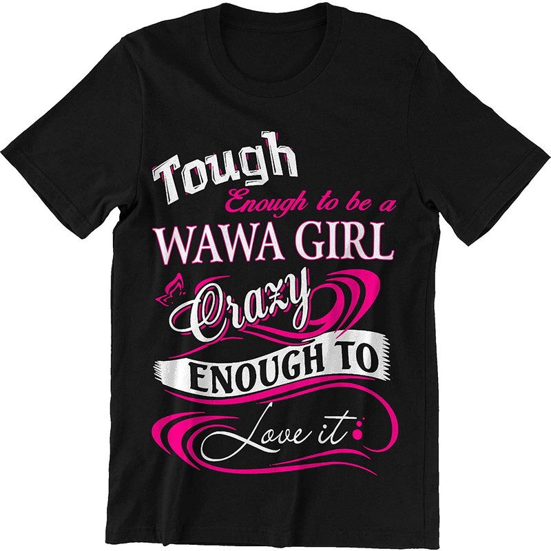 T-shirt Wawa Woman Tough Enough To Be A Wawa Girl pour hommes — T-shirts pour hommes