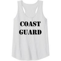 Débardeur en Coton pour Hommes Coast Guard en Gris Foncé — T-shirts pour hommes