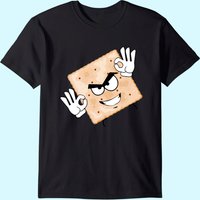 T-Shirts pour hommes Salty Cracker en noir — T-shirts pour hommes