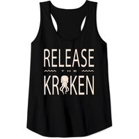 Release The Kraken Octopus Squid Monster Tank Top for Men — Mens T Shirts