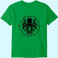 Vintage Kraken Octopus T-Shirt for Men