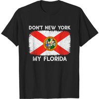 T-shirt Don't New York My Florida pour hommes — T-shirts pour hommes