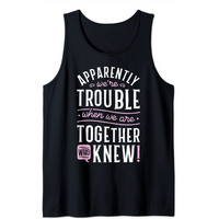 T-shirt "Apparemment, nous sommes des problèmes quand nous sommes ensemble" pour hommes — T-shirts pour hommes