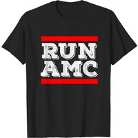 Run Amc Cryptocurrency Trading T-Shirt for Men