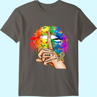 T-shirt LGBT Gay Pride Lips Don't Judge What You Don't Understand