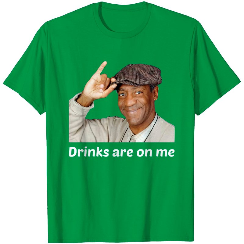Bill Cosby Shirt, Cool Unisex Party Tee Conversation Starter — Mens T Shirts
