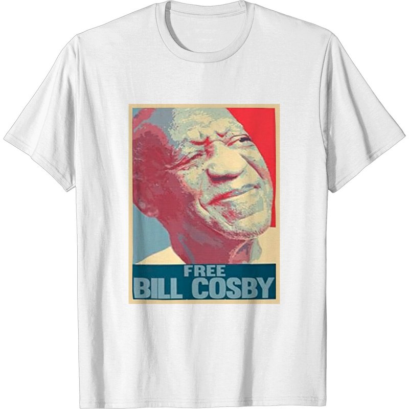 Bill Cosby Graphic T-Shirt for Men - Casual Cotton Sleeves — Mens T Shirts