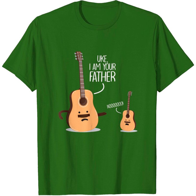 Uke I Am Your Father Guitar Player T-Shirt for Men — Mens T Shirts