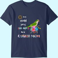 T-shirt pour hommes Be A Green Quaker Parrot Bird Mom — T-shirts pour hommes