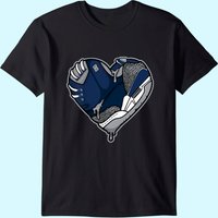 T-shirt SNK Heart pour hommes à assortir avec le T-shirt Georgetown — T-shirts pour hommes