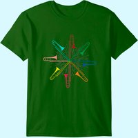 T-Shirt pour Hommes Tromboniste Musicien Trombone — T-shirts pour hommes