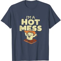 I'm A Hot Mess Marshmallow Camper T-Shirt for Men