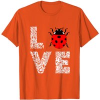 Ladybugs Love Insects Bugs Entomology T-Shirt for Men