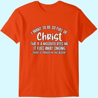 Christian Mosquito Joke T-Shirt for Men