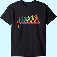 T-shirt Cricket Joueur Battement de Coeur pour Hommes