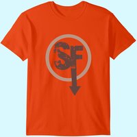 T-shirt Flou SF Sanitys Fall pour Hommes - Noir