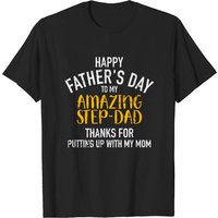 T-shirt Joyeuse Fête des Pères pour Beau-Père
