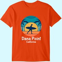 T-shirt Vintage Dana Point Californie Surfing Sunset pour Hommes — T-shirts pour hommes