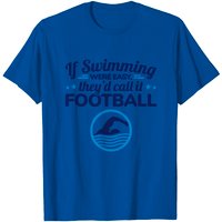 Citation Si nager était facile - T-shirt pour nageur compétitif
