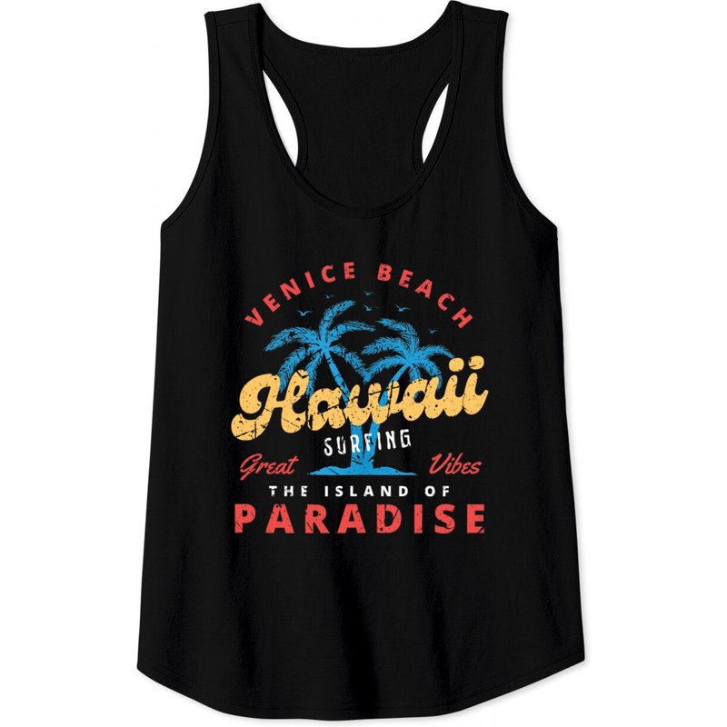 Débardeur Venice Beach Hawaii Surfing pour hommes — T-shirts pour hommes