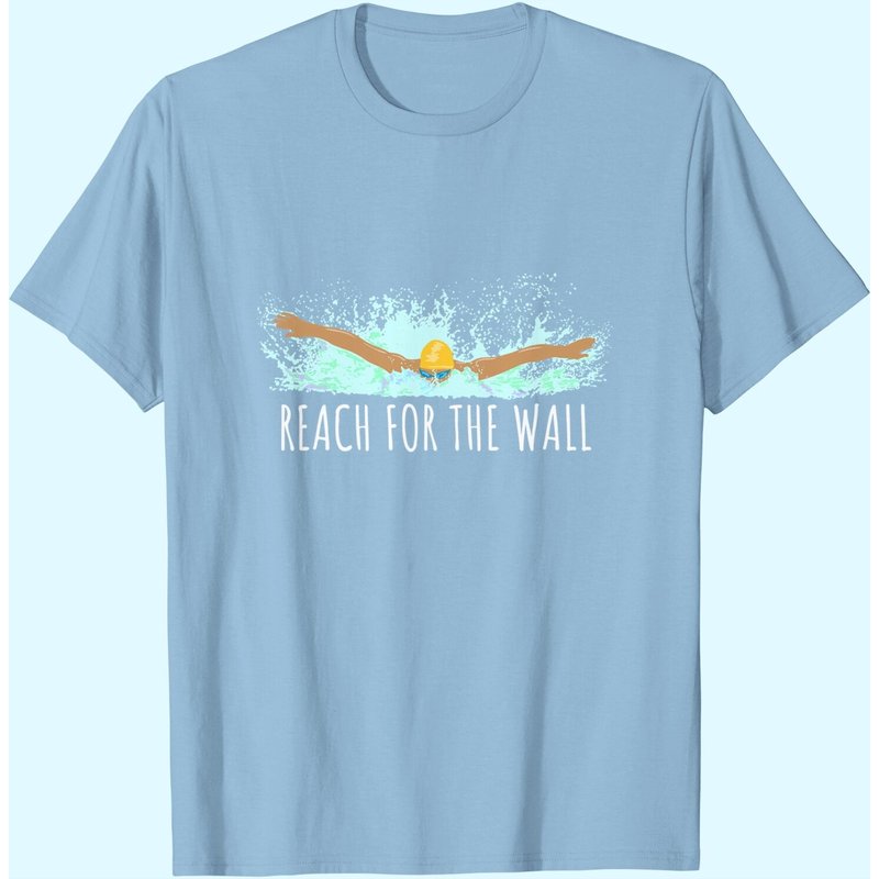 T-Shirt pour Hommes avec Citation de Natation — T-shirts pour hommes