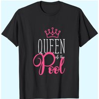 T-Shirt Citation de Natation Swimmer Queen of the Pool pour Hommes — T-shirts pour hommes