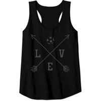 Débardeur Soccer Love pour hommes - Noir — T-shirts pour hommes