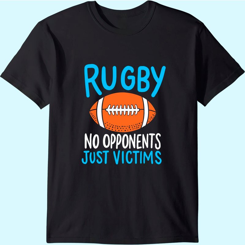 T-shirt Rugby No Opponents Just Victims pour hommes — T-shirts pour hommes