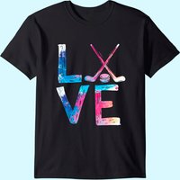 Ice Hockey Girls T-Shirt for Men - Hockey Lovers Gift