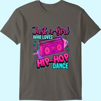Juste une fille qui aime le hip-hop T-shirt pour hommes — T-shirts pour hommes