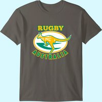 Maillot de Rugby Wallabies d'Australie T-shirt Drapeau Australien pour Hommes — T-shirts pour hommes