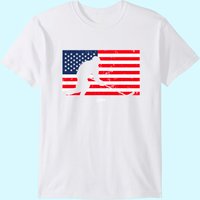 American Hockey T Shirt for Men - Black — Mens T Shirts