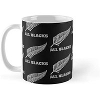 Mug Décoratif Rugby Team All Black Feather Nouvelle-Zélande — Tasses et gobelets
