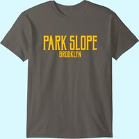 T-shirt Park Slope Brooklyn NY pour hommes - Noir — T-shirts pour hommes