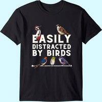 Easily Distracted By Birds Men's T-Shirt