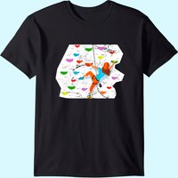 T-shirt pour hommes Rock Mountain Climber pour femmes et filles — T-shirts pour hommes