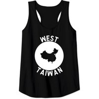 Débardeur Carte de la Chine de l'Ouest pour Hommes — T-shirts pour hommes