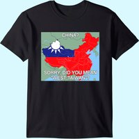 West Taiwan T-Shirt for Men - Unique Design